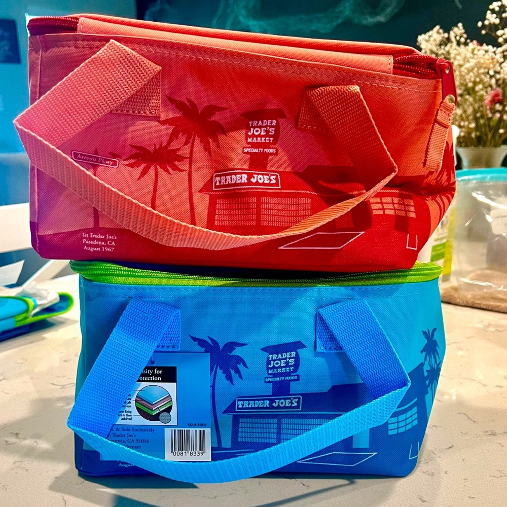 BNWT Trader Joe's Insulated Mini Bags